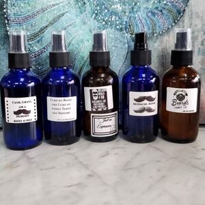 Beard oils and hair repair serums